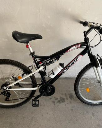 Bici TopBike 26’ doppio ammortizzatore