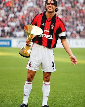 Fotografia Maldini vittoria campionato 1998-99
