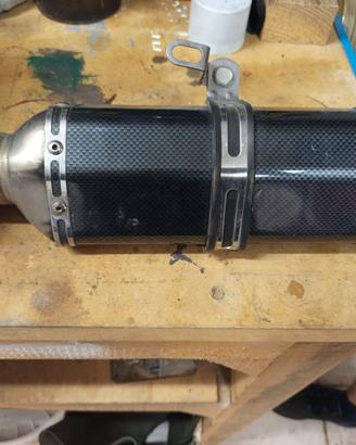 Marmitta  x moto honda CBR 125 r