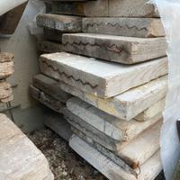 Ponticelli da muratore, assi di legno, ponti