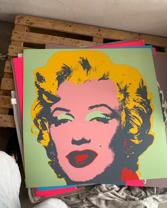 Silkscreen Andy Warhol "Marylin Sunday b. morning