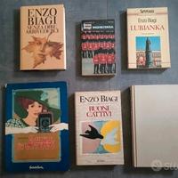 Lotto sei libri Enzo Biagi 