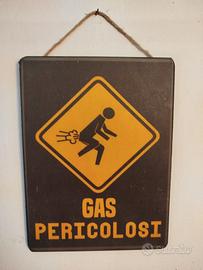 GAS PERICOLOSI, STAMPA SU LEGNO