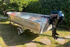 Motore duori bordo Mercury 20cv gambo lungo