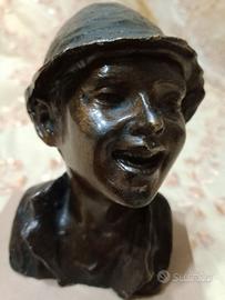 Scultura in bronzo G. De Martino (1870 – 1935)