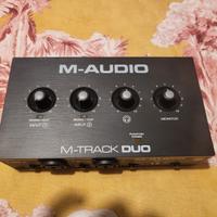 Scheda Audio M-Audio M-Track DUO