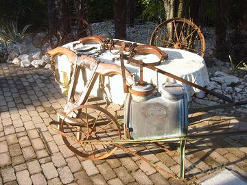 Attrezzi agricoli antico giogo