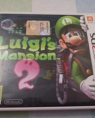 gioco nintendo 3ds Luigi's Mansion 2 in ITALIANO 