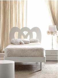 Letto Queen testiera a forma corona