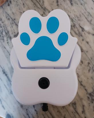 fontsms giardino per cani  gatticon pulsante zampa