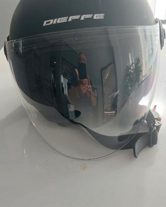 Casco DIEFFE usato solo 1 mese