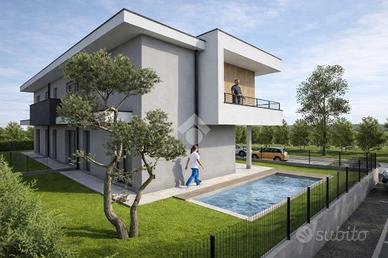 VILLA A SCHIERA A CURNO