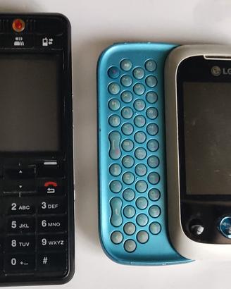 Cellulari LG e Sagem accendono ma non testati