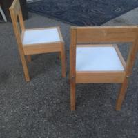 Tavolino in legno bambini