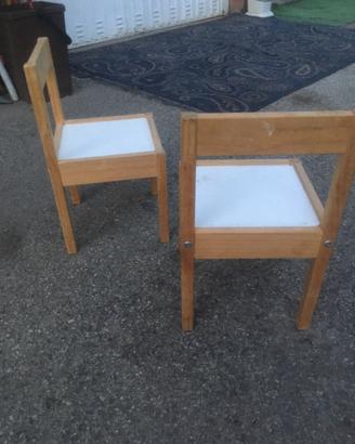 Tavolino in legno bambini