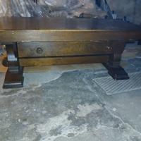 Tavolino in legno massello artigianato olandese