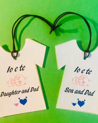 Profumatore per auto in feltro per il papà