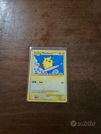 Surfing pikachu holo carta pokemon 
