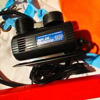 COMPRESSORE Portatile 12 Volt NUOVO + 2 ZAINETTI