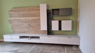 PARETE ATTREZZATA per SOGGIORNO