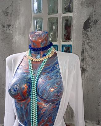 decorazioni su tele e manichini 