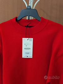 Vestito in maglia con spalla bassa zara nuovo T.S