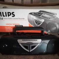 radio cassette vintage Philips 