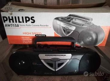 radio cassette vintage Philips 