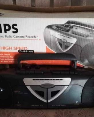 radio cassette vintage Philips 