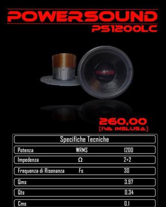 Subwoofer 