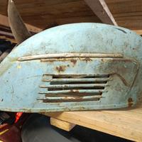 pancia bandone lato motore vespa piaggio 125 super