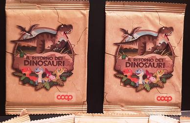Il ritorno dei dinosauri COOP 12 buste sigillate