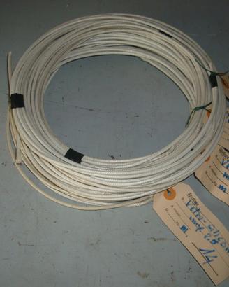 cavo elettrico vetro silicone per alte temperature