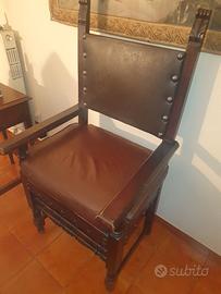 Sedia stile rinascimento