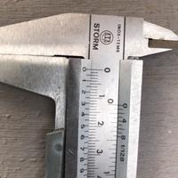 Calibro STORM in acciaio