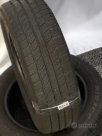 2 GOMME 165/60R14 QUATTROSTAGIONI USATE MIRAGE