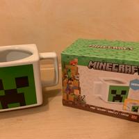 Minecraft tazza colazione  latte e cereali