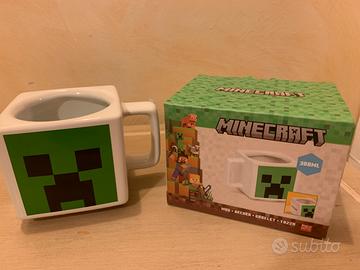 Minecraft tazza colazione  latte e cereali