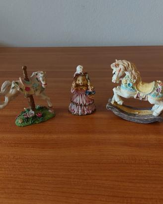 Set 3 statuine vintage