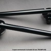 Coppia semimanubri inclinabili 50 mm TRIUMPH M2