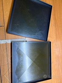 Teglie ferro blu 30 × 30x2 cm per pizza