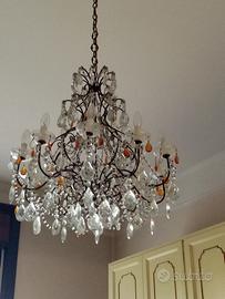 Lampadario cristallo 