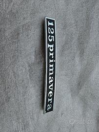 Targhetta Vespa 125 Primavera