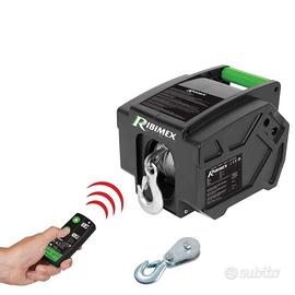Verricello elettrico con telecomando 12V 5000KG