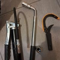 CHIAVI ruote auto,  filtro olio + ingrassato