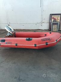 gommone smontabile con motore 