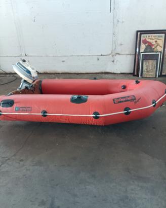 gommone smontabile con motore 