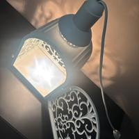 Lampada per candele shabby chic.