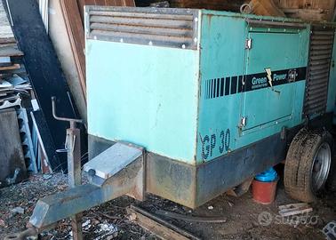 Generatore corrente 30kw trainabile