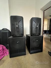 Impianto audiio Proel